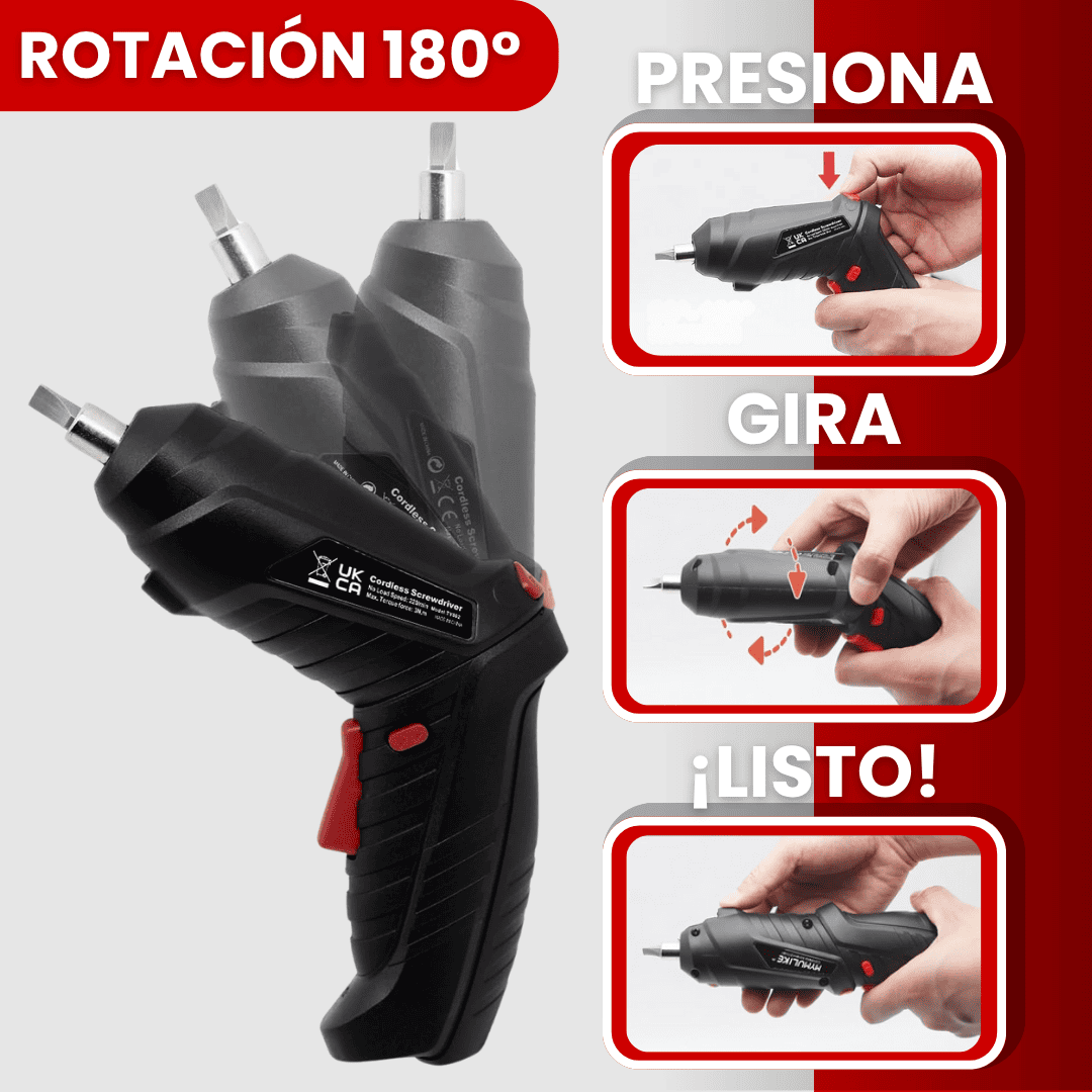 ProFixer™ | Kit Destornillador Inalámbrico