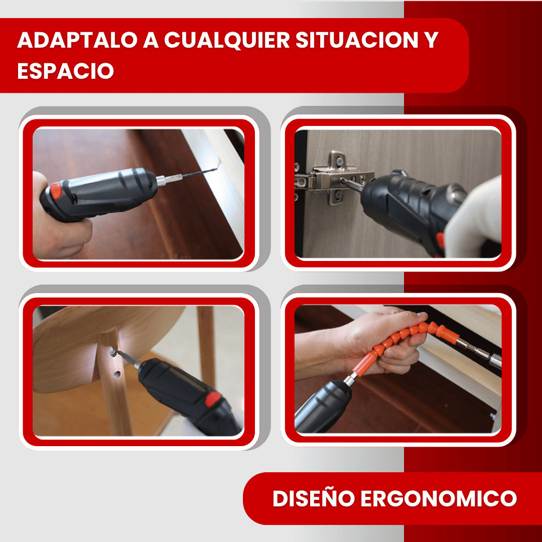 ProFixer™ | Kit Destornillador Inalámbrico