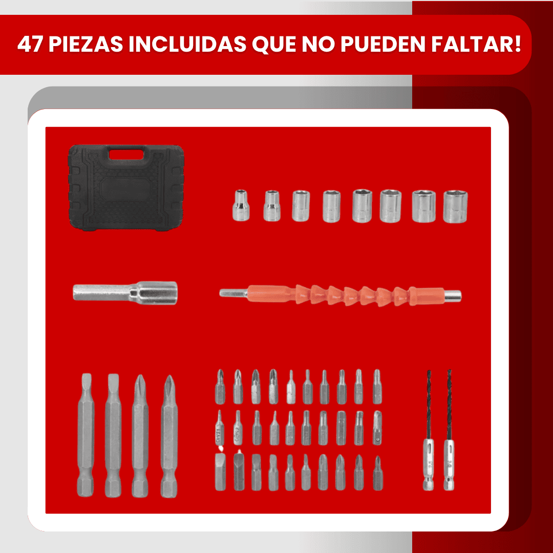 ProFixer™ | Kit Destornillador Inalámbrico